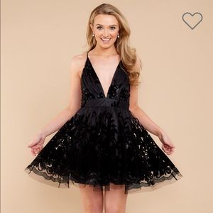 Red Dress Boutique Black Lace Dress